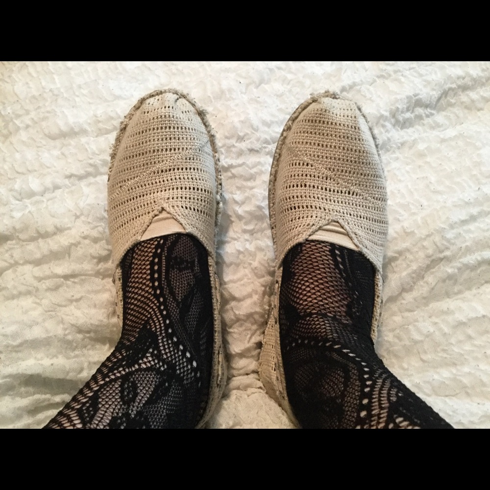 Bobs memory foam knit shoes